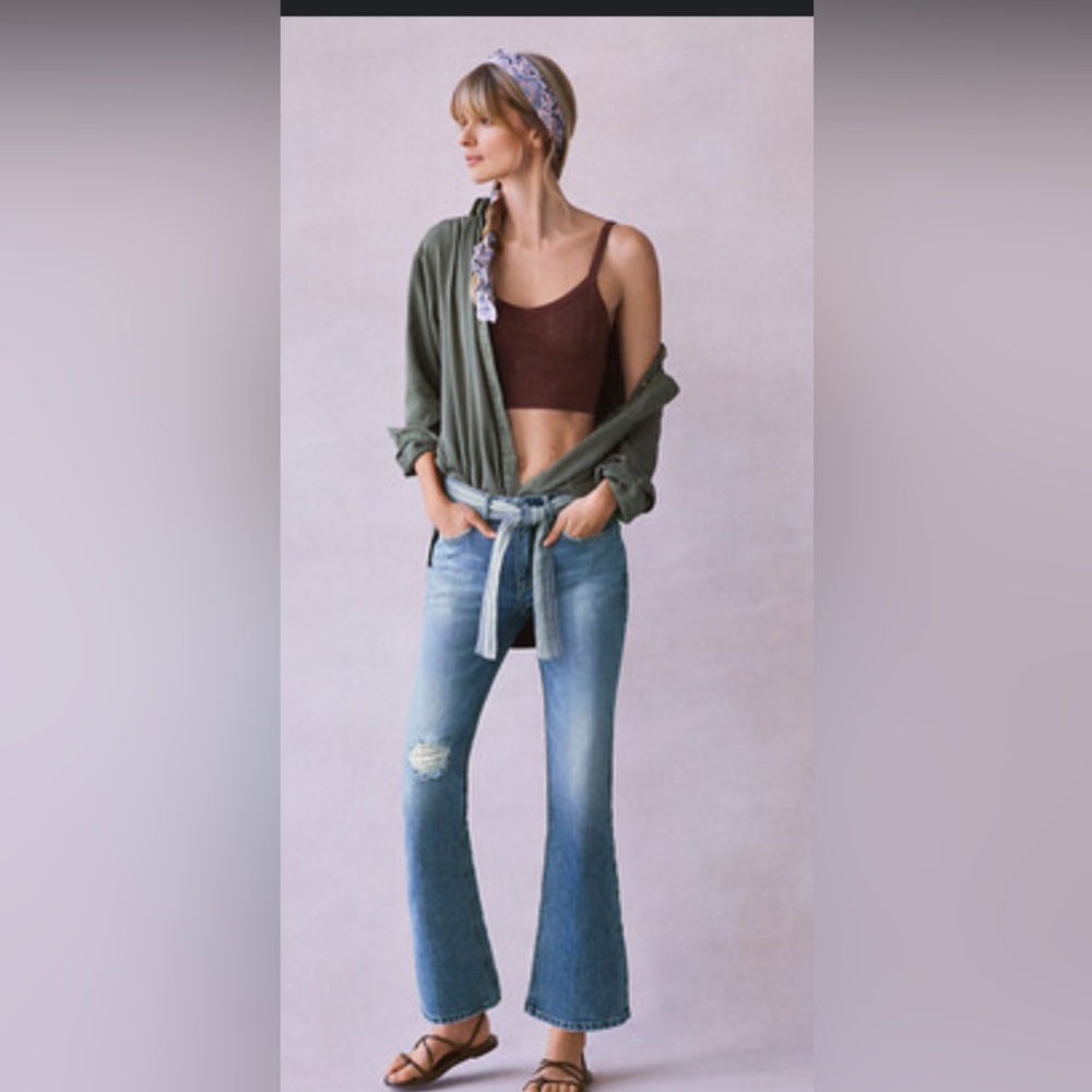 Anthropology Pilcro YA YA boot cut jean